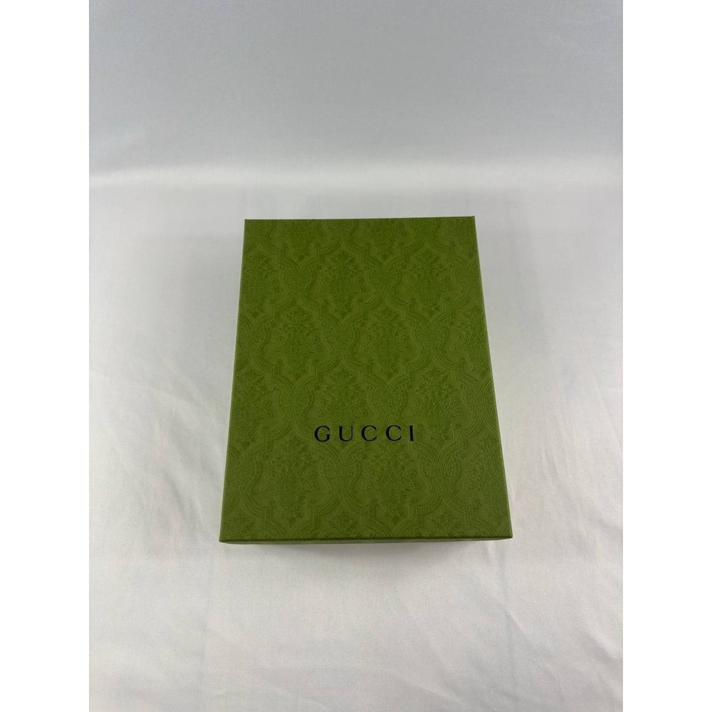 Gucci Green Empty Gift Box w/ Tissue 11 x 8.5 x 3.5